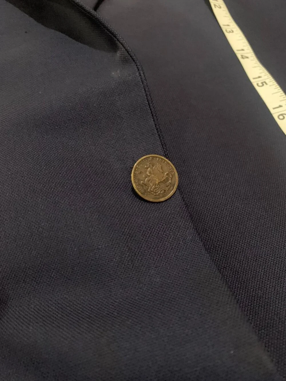Share Hickey-Freeman Perlis Navy Blazer 42R Pre-Owned
